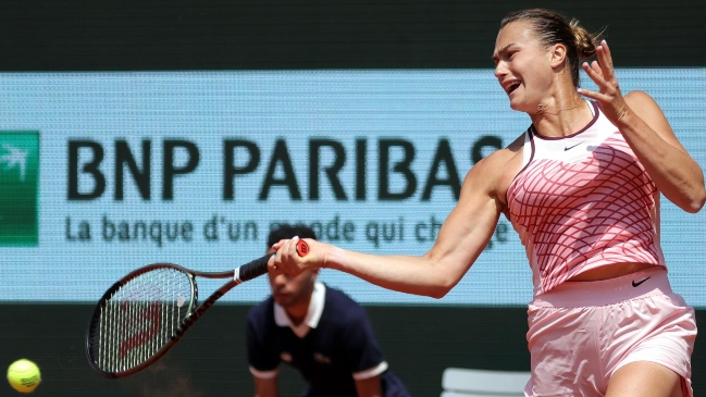 La potencia de Aryna Sabalenka acabó con el paso de Elina Svitolina por Roland Garros
