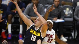 Denver Nuggets dominó a los Heat en Miami y quedó a un triunfo del título en la NBA