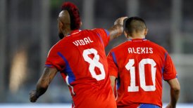 Alexis Sánchez y Arturo Vidal se sumaron a la selección