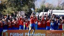 Universidad Católica se proclamó campeón de la sub 13 tras vencer en la final a Colo Colo