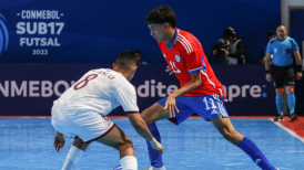 La Roja debutó en el Sudamericano Sub 17 de Futsal con una dura caída ante Venezuela