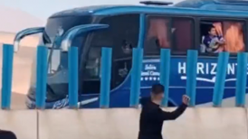 Lamentable: Bus con hinchas de San Marcos de Arica fue atacado tras el clásico en Iquique