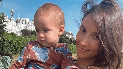 Esposa de Nicolás Jarry compartió tiernas postales con su hijo Juanito