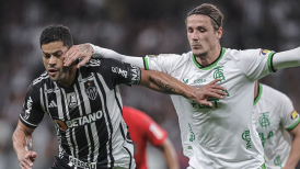 Atlético Mineiro de Eduardo Vargas empató en el clásico con América MG y estiró su racha sin ganar