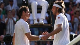 Stefanos Tsitsipas terminó con el sueño de Andy Murray en Wimbledon