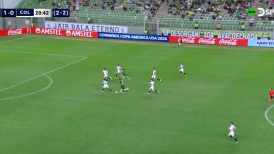 [VIDEO] América-MG aprovechó un error de Bouzat y Mastriani anotó el segundo gol a Colo Colo