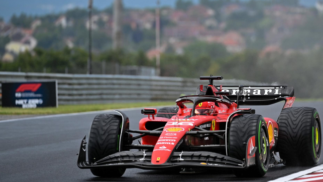 Leclerc fue el más rápido en el segundo libre del GP de Hungría