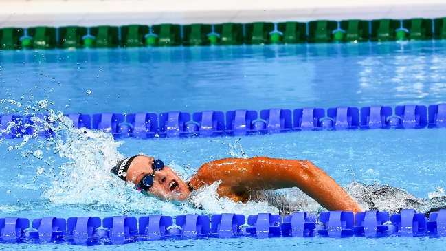 Top ten: Kristel Köbrich terminó décima en el Mundial de Natación