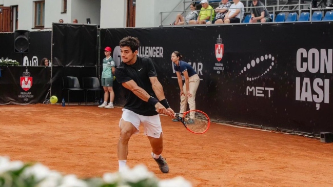 Cristian Garin hace su estreno en el ATP de Hamburgo