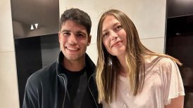 Carlos Alcaraz compartió con Maria Sharapova en medio de su participación en Toronto