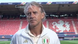 El técnico Roberto Mancini renunció a la selección italiana