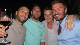 La alegría de David Beckham por el buen momento de Inter Miami junto a Messi