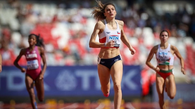 Martina Weil debutó en el Mundial de Atletismo en los 400 metros