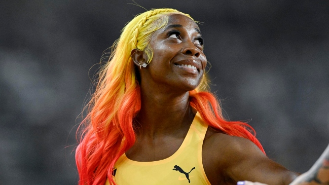 Shelly-Ann Fraser-Pryce superó a Usain Bolt como medallista en mundiales de atletismo