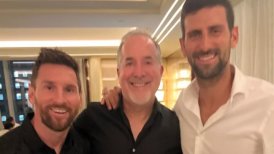 La cita de dos de los más grandes: Messi se reunió con Djokovic
