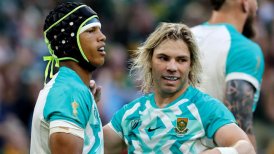 Sudáfrica comenzó su defensa del título en el Mundial de Rugby con convincente triunfo sobre Escocia