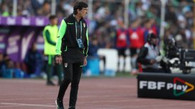 Gustavo Costas se disculpó con los hinchas por "la actitud" de Bolivia en derrota ante Argentina
