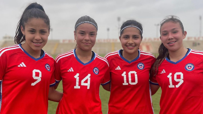 La Roja femenina Sub 17 golpeó con nueva goleada a Perú en duelo amistoso