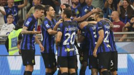 Alexis Sánchez vio desde la banca aplastante triunfo de Inter en el Derby della Madonnina
