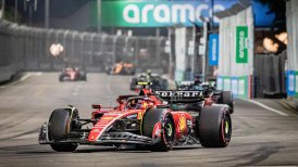 Carlos Sainz se adjudicó la pole position en el GP de Singapur