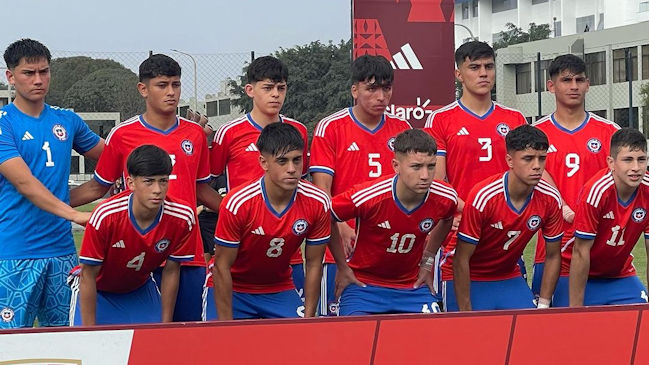 La Roja sub 15 igualó con Perú en su primer amistoso con miras al Sudamericano