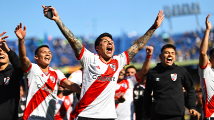River Plate de Paulo Díaz festejó con todo el triunfo ante Boca Juniors en La Bombonera