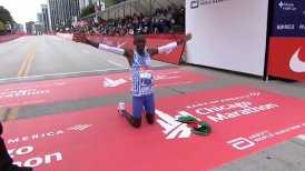 Kelvin Kiptum estableció el nuevo récord del mundo en el Maratón de Chicago