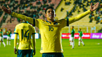 Kendry Páez se convirtió en el goleador más joven de las Clasificatorias sudamericanas