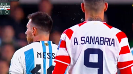 Lamentable: La asquerosa acción de Antonio Sanabria con Lionel Messi