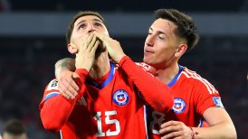 Diego Valdés anotó ante Perú y desató la alegría de Chile en el Monumental