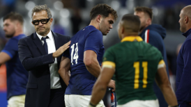 El local Francia fue eliminado del Mundial de Rugby en cuartos ante Sudáfrica