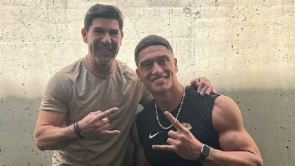 El encuentro de Marcelo Salas y Sammis Reyes: "Uno de los más grandes"