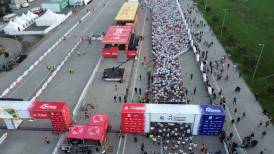 Los cortes de tránsito y desvíos que habrá por el Maratón de Santiago 2023 este domingo