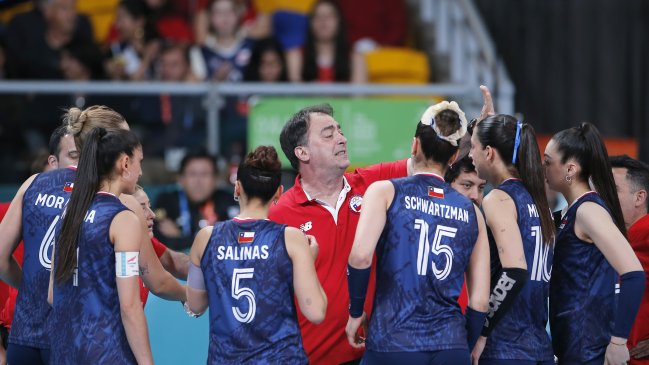 Vóleibol: Chile perdió ante México y enfrentará a Argentina en cuartos de final de Santiago 2023