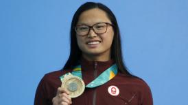 Campeona olímpica Maggie Mac Neil se colgó cuatro medallas de oro en Santiago 2023