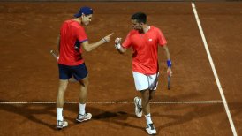 Barrios y Tabilo avanzaron a semifinales del dobles masculino ante un disminuido Colombia