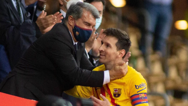 Lionel Messi desmintió supuesta reunión con el presidente de Barcelona