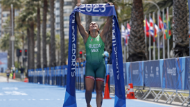 Lizeth Rueda dio a México su primer oro en el triatlón panamericano