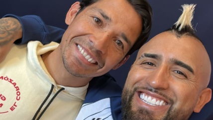 El reencuentro de Arturo Vidal y Matías Fernández en Coquimbo