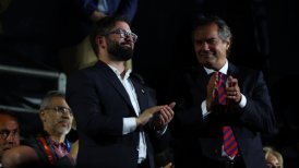 Presidente Boric fue aplaudido y vitoreado en ceremonia de clausura de los Panamericanos