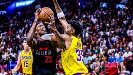 Miami Heat evitó feroz remontada de unos Lakers que entraron en racha negativa
