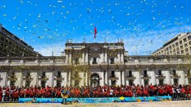 Presidente Boric encabezó recepción al Team Chile en La Moneda: Lograron unir al país