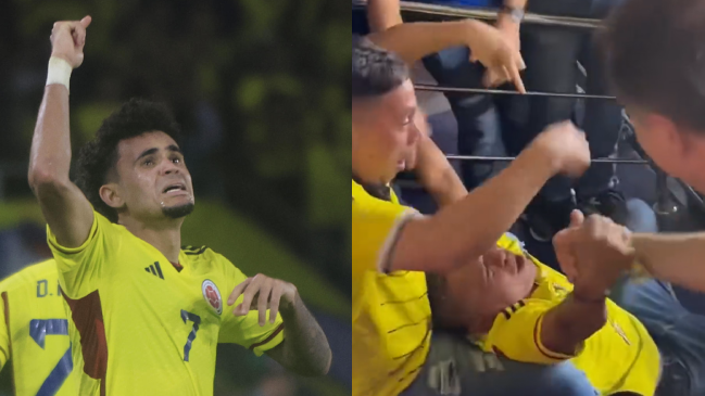[VIDEO] El desbordado festejo del padre de Luis Díaz por su doblete ante Brasil