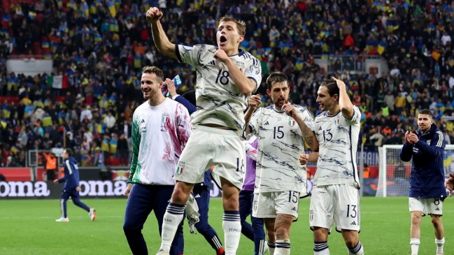 Italia empató con Ucrania y clasificó a la Eurocopa 2024