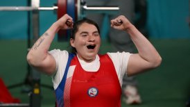 Camila Campos le dio un nuevo oro a Chile en el para powerlifting en Santiago 2023