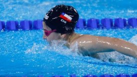 Kiara Godoy logró bronce en los 100 metros mariposa de la para natación