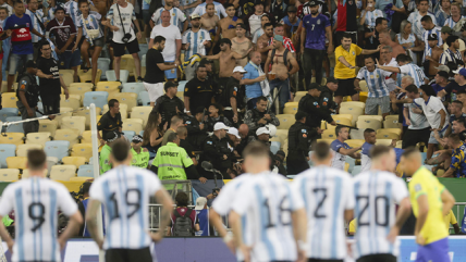 Brasil vs. Argentina: Graves incidentes se vivieron en las gradas del Estadio Maracaná