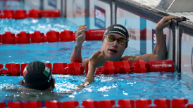 Patricio Larenas le dio una nueva medalla a Chile en la natación con el bronce en los 50m libre S3