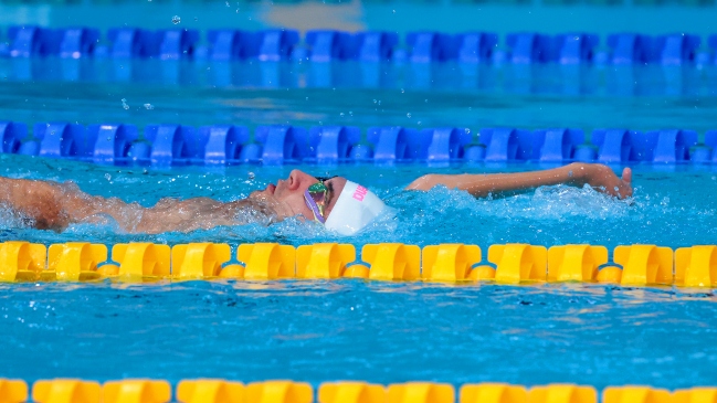 Nadador nacional en los Parapanamericanos