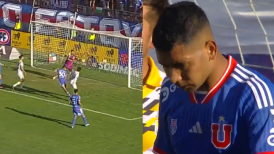 El increíble gol que falló Cristian Palacios para la U ante Coquimbo Unido